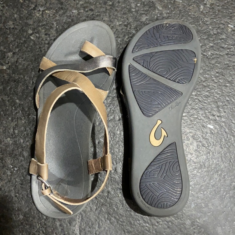 Olukai Upena Strappy Sandal - like new